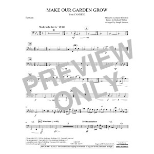 Make Our Garden Grow (from Candide) - Bassoon